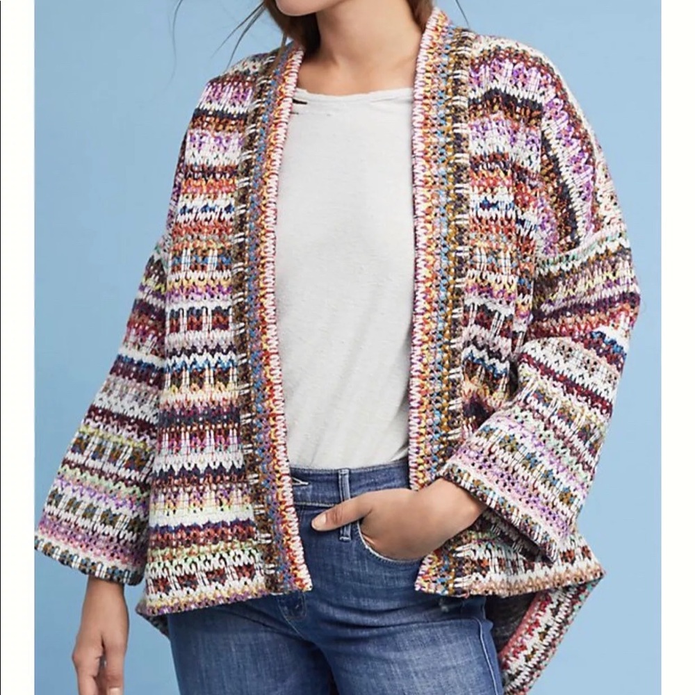 Anthropologie Yoko Kimono Cardigan by DRA NWT Xs